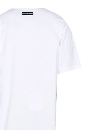 T-shirt in cotone bianco MARINE SERRE | MTT077BCJER0009WH10